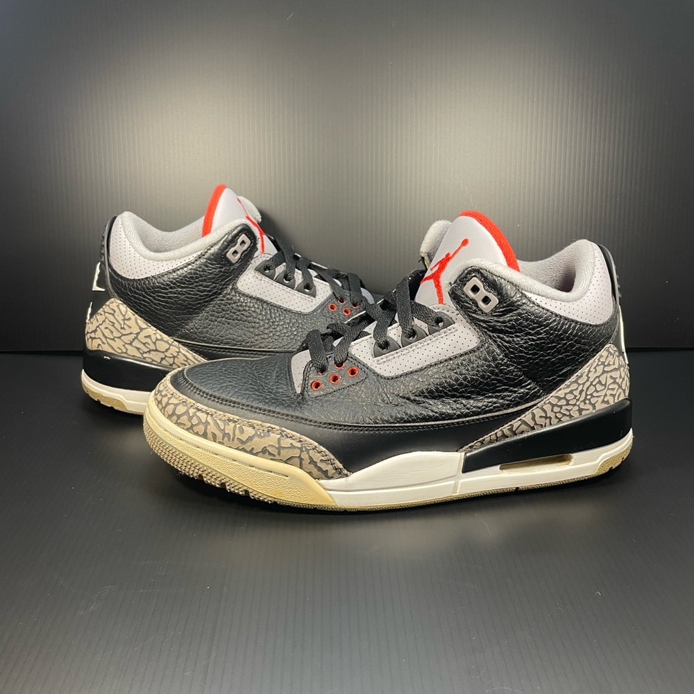 Jordan 3 Black Cement (2018) Size 8.5